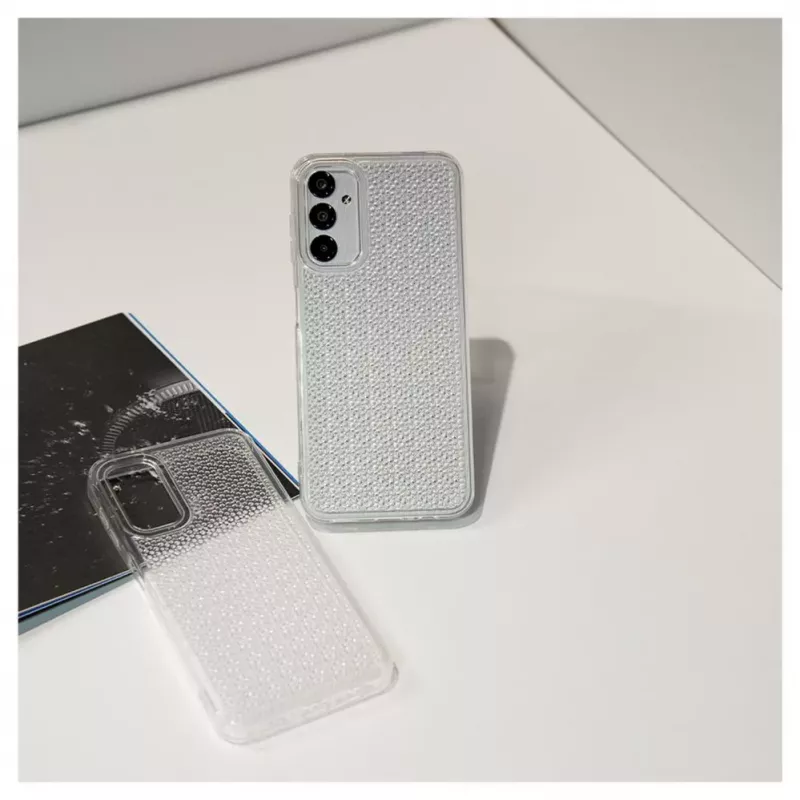 iLike custodia in silicone Shine trasparente per Samsung Galaxy A14 5G
