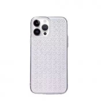 iLike custodia in silicone Shine trasparente per Apple iPhone 14 Pro