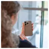 iLike custodia in silicone Shine trasparente per Apple iPhone 14 Pro nero