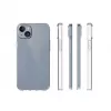 Evelatus Apple iPhone 15 Plus Custodia in silicone trasparente 1,5mm TPU