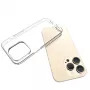 Evelatus Apple iPhone 15 Pro Custodia in silicone trasparente 1,5mm TPU