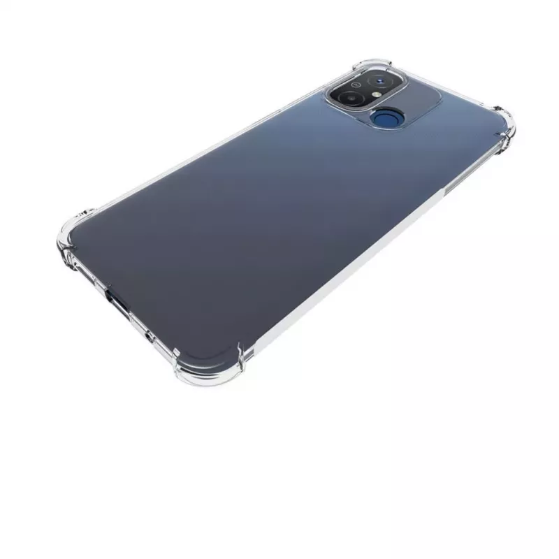 Evelatus Xiaomi Redmi 12C Custodia in silicone militare antishock trasparente