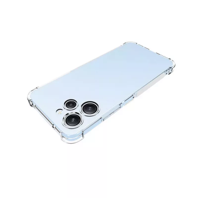 Evelatus Xiaomi Redmi 12 Custodia in silicone militare antishock trasparente
