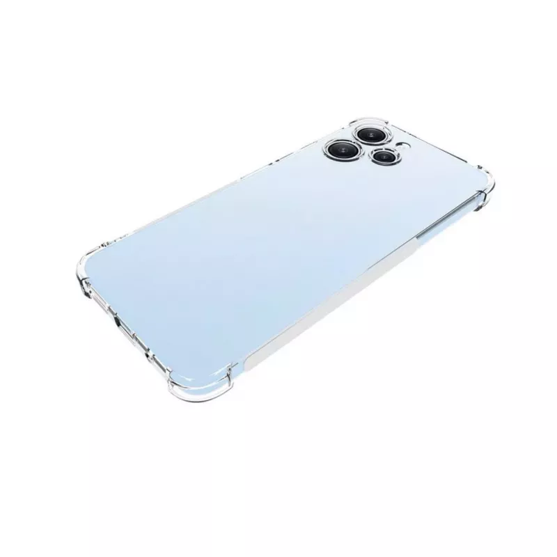 Evelatus Xiaomi Redmi 12 Custodia in silicone militare antishock trasparente