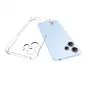 Evelatus Xiaomi Redmi 12 Custodia in silicone militare antishock trasparente
