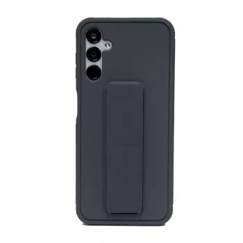 iLike Samsung Galaxy A14 5G Custodia in silicone con supporto blu