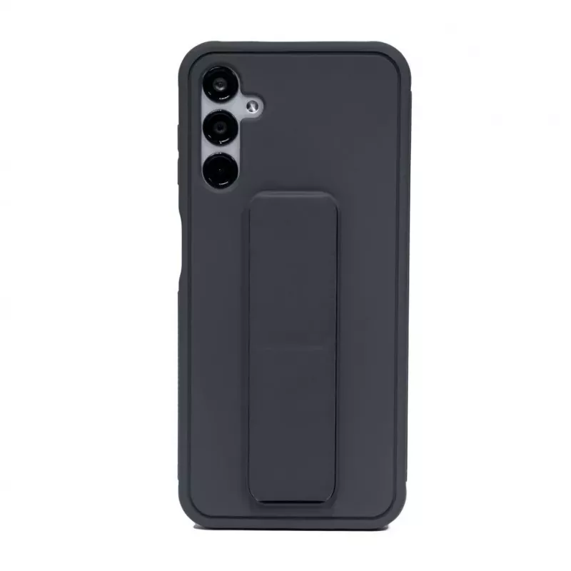 iLike Samsung Galaxy A14 5G Custodia in silicone con supporto blu