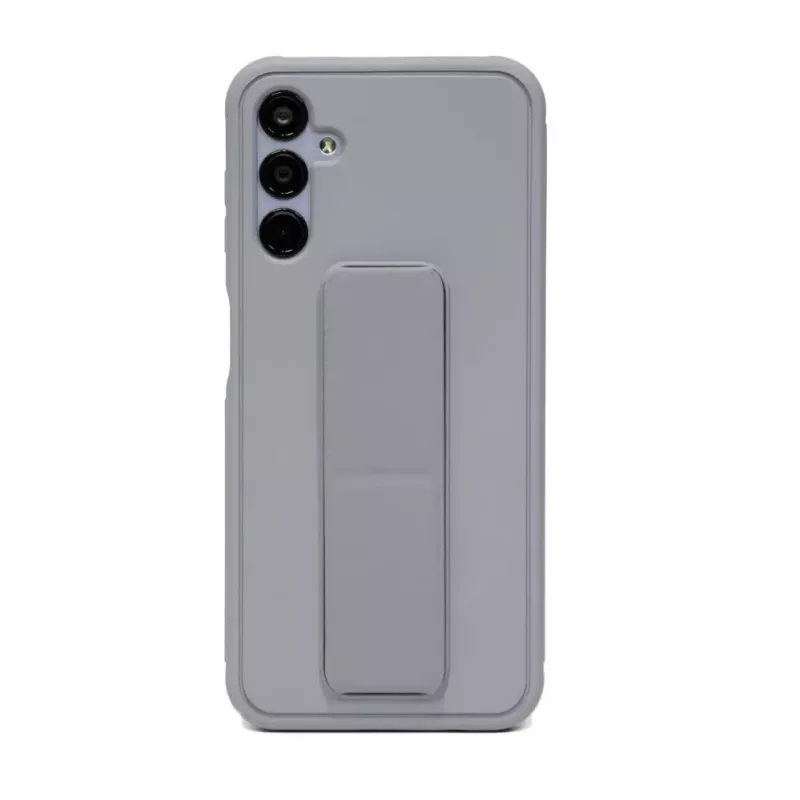 iLike Samsung Galaxy A14 5G Custodia in silicone con supporto viola