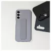 iLike Samsung Galaxy A14 5G Custodia in silicone con supporto viola