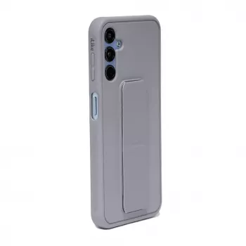 iLike Samsung Galaxy A14 5G Custodia in silicone con supporto viola