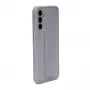 iLike Samsung Galaxy A14 5G Custodia in silicone con supporto viola