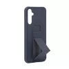 iLike Samsung Galaxy A34 5G Custodia in silicone con supporto blu