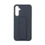 iLike Samsung Galaxy A34 5G Custodia in silicone con supporto blu