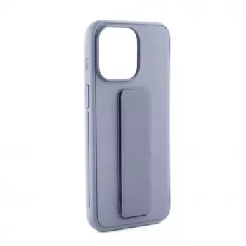 iLike Apple iPhone 13 custodia in silicone con supporto viola