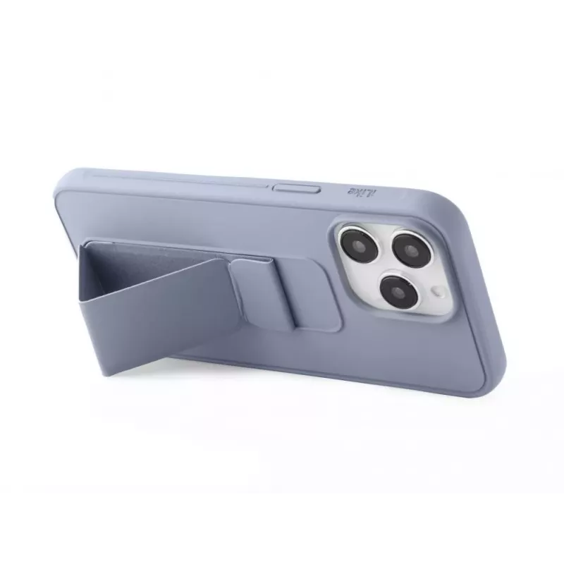 iLike Apple iPhone 14 Pro custodia in silicone con supporto viola