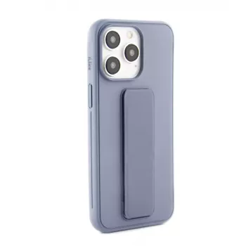 iLike Apple iPhone 14 Pro custodia in silicone con supporto viola