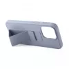 iLike Apple iPhone 15 custodia in silicone con supporto viola