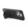 iLike Apple iPhone 15 Plus custodia in silicone con supporto nero