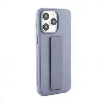 iLike Apple iPhone 15 Pro Max custodia in silicone con supporto viola