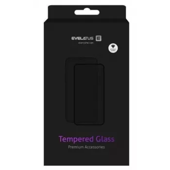 Evelatus Apple iPhone 15 Pro Max pellicola protettiva display in Corning Gorilla Glass 3D Full Cover antistatica 5X più resistente