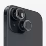 Evelatus Apple iPhone 15 protezione lente fotocamera Armor nero