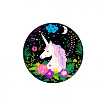 iLike Universal Pop Holder Unicorno nero