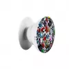 iLike Universal Pop Holder Stickers - nero - 1 confezione
