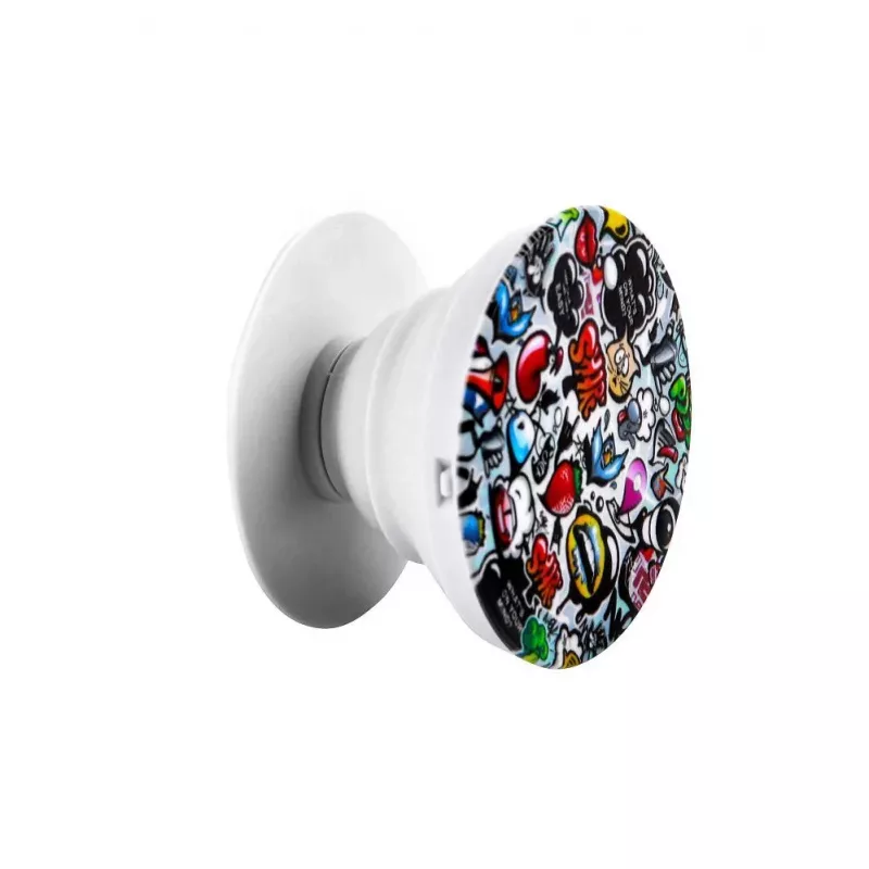 iLike Universal Pop Holder Stickers - nero - 1 confezione