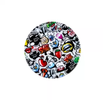 iLike Universal Pop Holder Stickers - nero - 1 confezione