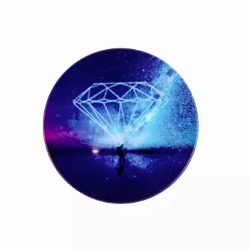 iLike Universal Pop Holder Nebula blu