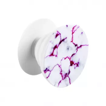 iLike Universal Pop Holder Marmo bianco rosso