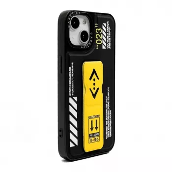 iLike Apple iPhone 13 Fashion Leather Stand Cover nero