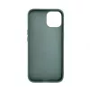 iLike Apple iPhone 15 custodia in pelle con tasca nascosta e supporto verde