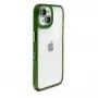 iLike Apple iPhone 15 Pro Max Stars Lens Cover in acrilico verde