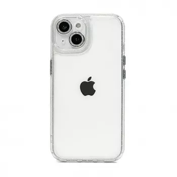 iLike Apple iPhone 15 Pro Max STARS LENS ACRYLIC COVER bianco
