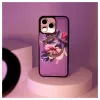 Evelatus Apple iPhone 15 Pro custodia portafoglio e slim cover viola