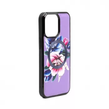 Evelatus Apple iPhone 15 Pro Max custodia portafoglio e slim cover lilla