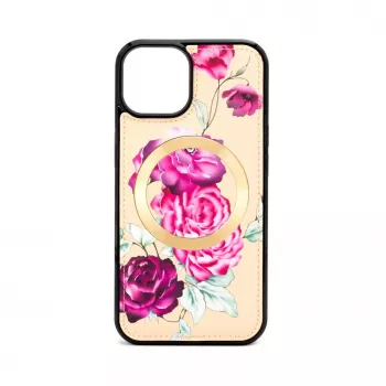 Evelatus Apple iPhone 14 custodia portafoglio e slim cover beige