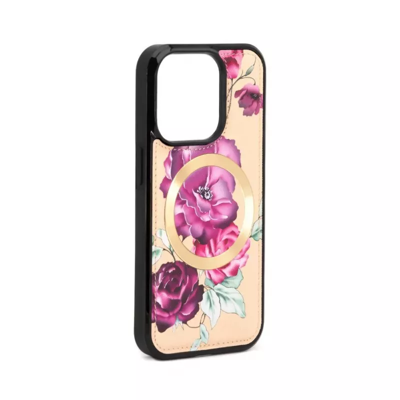 Evelatus Apple iPhone 15 Pro custodia portafoglio e slim cover beige