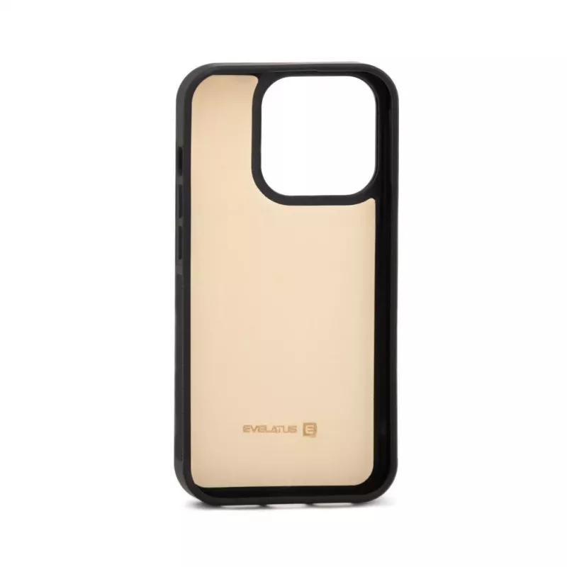 Evelatus Apple iPhone 15 Pro custodia portafoglio e slim cover beige