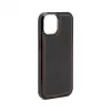 Evelatus Apple iPhone 15 custodia con tasca magnetica e zip design nero