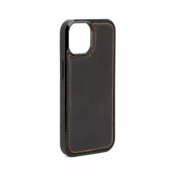 Evelatus Apple iPhone 15 custodia con tasca magnetica e zip design nero