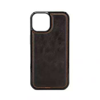 Evelatus Apple iPhone 15 custodia con tasca magnetica e zip design nero