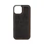 Evelatus Apple iPhone 15 custodia con tasca magnetica e zip design nero