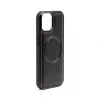 Evelatus Apple iPhone 15 custodia multifunzionale portafoglio con cinturino in pelle nero