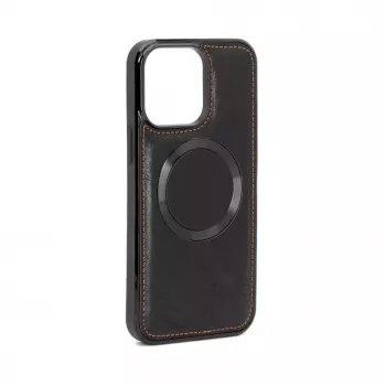 Evelatus Apple iPhone 15 Pro Max custodia multifunzionale portafoglio con cinturino in pelle nero