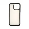 Evelatus Apple iPhone 14 Pro custodia in pelle con zip design fiore bianco