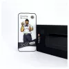 Evelatus Apple iPhone 15 vetro full cover 2.5D anti-statico light black