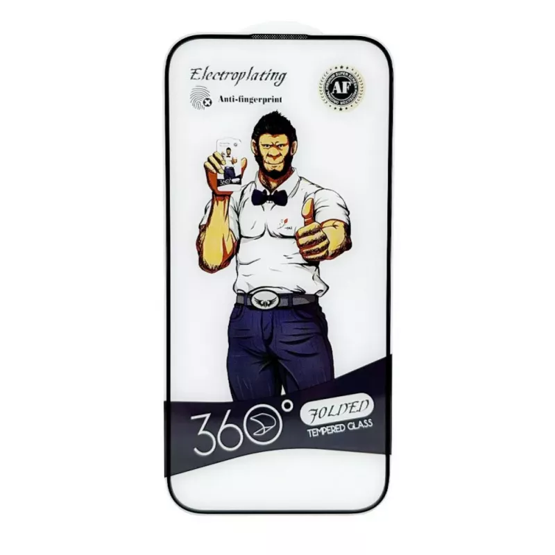 Evelatus Apple iPhone 15 Plus vetro full cover 2.5D anti-statico light black