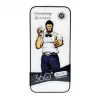Evelatus Apple iPhone 15 Pro Max vetro full cover 2.5D anti-statico light black
